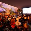 Freilichtkino mit aufblasbarer Leinwand Freilichtkino mit aufblasbarer Leinwand
