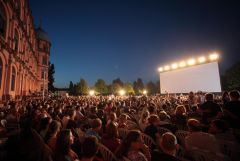 Open Air Kino am Schloss Gotteue in Karlsruhe