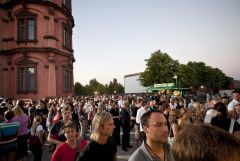 Open Air Kino am Schloss Gottesaue in Karlsruhe