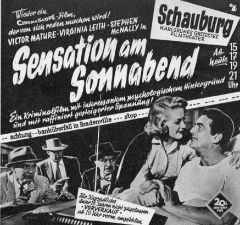 Sensation am Sonnabend (1955)