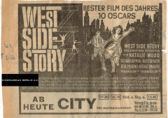 50 Jahre "West Side Story" -  70mm-Hommage der ASTOR FILMLOUNGE