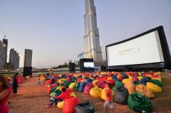 Open-Air-Kino in Dubai