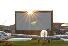 1. Fly-In Cinema auf Texel, Niederlande
