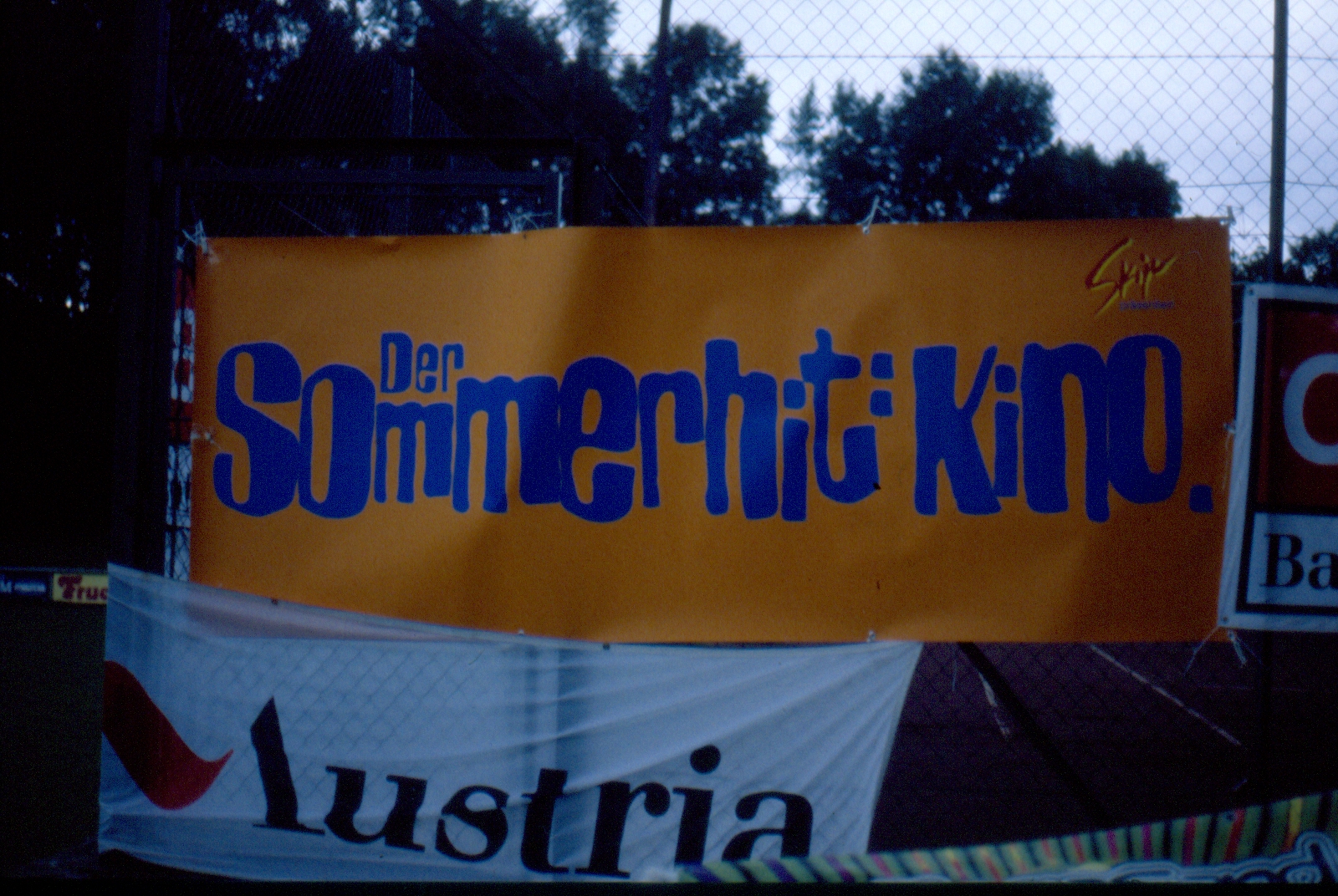 Kinomobil - Freiluftkinoaktivitäten 1997