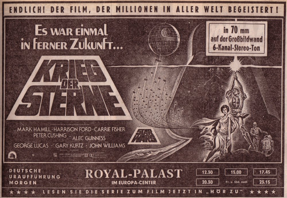 Krieg der Sterne. EA Royal. B.Z. 9.2.78, S. 23, small,cropped.jpg