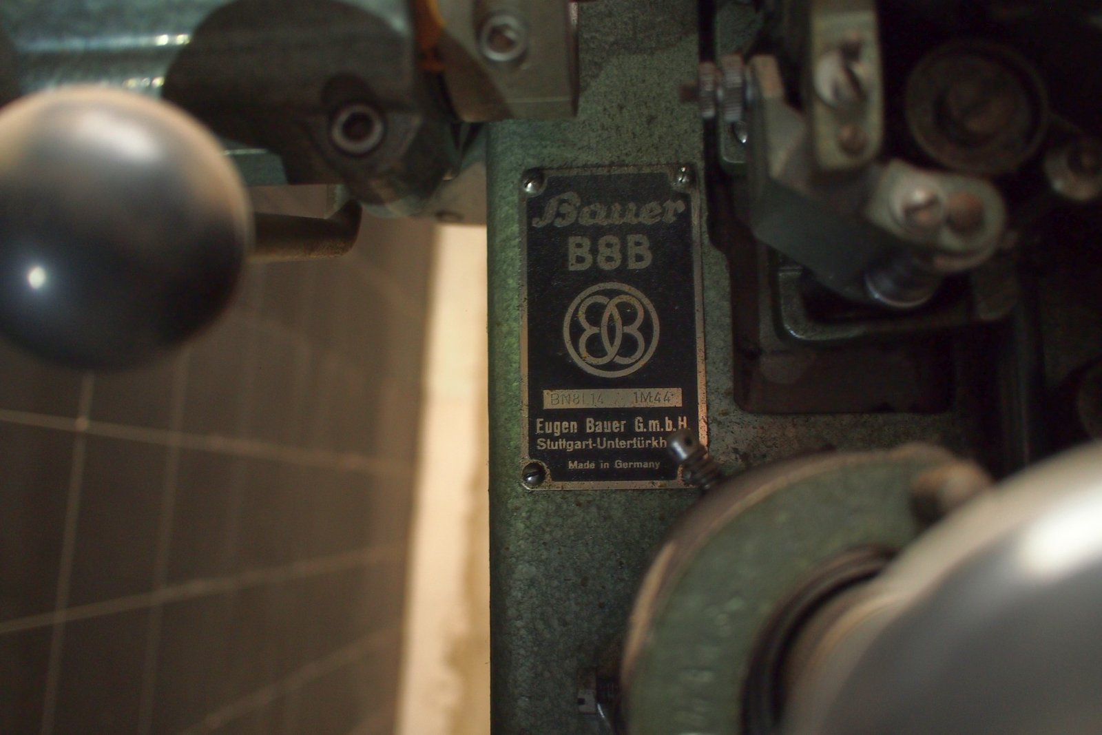Bauer B8B Kegelblenden-Projektoren 35mm Paar zu verkaufen