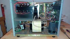 Netzteil Hokushin X-500H, Seitenansicht