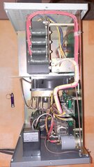 Hokushin X-500H Netzteil, Draufsicht